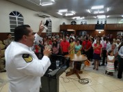 Deus fez grandes obras em Porto Belo em Culto de Militares da UMESC