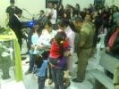 Culto com participação de vários militares na cidade de Guaramirim