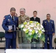 Igreja Assembléia de Deus de Ascurra recebe militares da UMESC