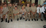 Culto de Militares em Barra Velha 1 casal aceitou a Jesus