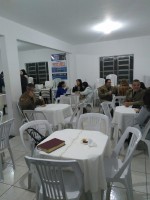 Culto em Biguaçu - Militares