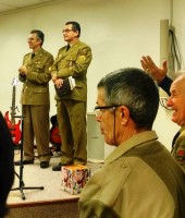 Igreja Vida Plena de Brusque recebe militares da UMESC