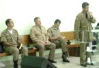 Culto e reunião de militares da UMESC