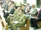 Culto e reunião de militares da UMESC