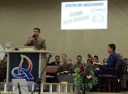 Almas para Jesus em culto de militares em Curitibanos