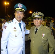 Recebimento da Medalha Brigadeiro Falcão