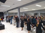 Maravilhoso culto na cidade de Joinville