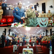 Comemoração em culto de Militares em Timbó