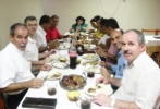 Militares de Alagoas oferecem almoço aos militares da UMCEB.