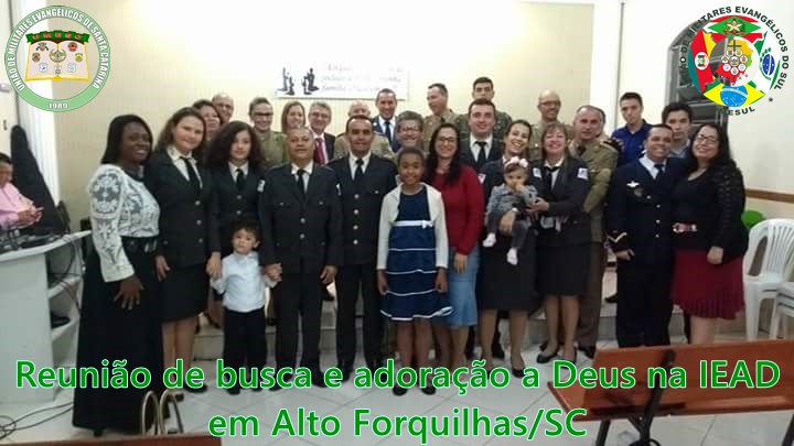 djfhksdhbvkj culto de militares Forquilhas